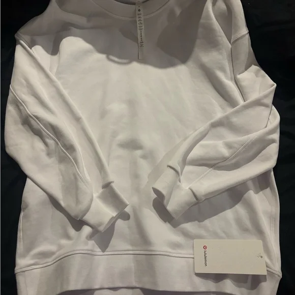 Lululemon Athletica Classic White Sweatshirt - Picture 2 of 5